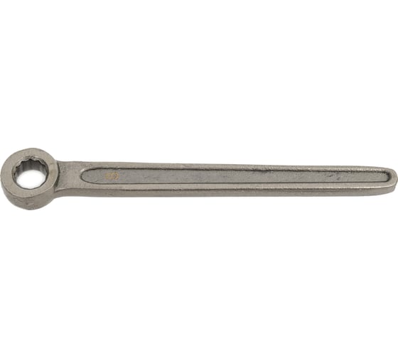 Изображение товара Накидной односторонний ключ HORTZ 8 прямой длинная ручка HOR 450269