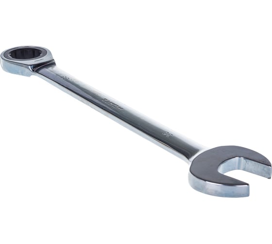 Изображение товара Комбинированный ключ HORTZ трещоточный 36х36 хромированный HOR 132566