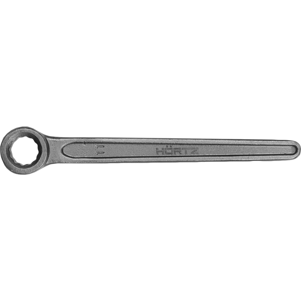 Изображение товара Накидной односторонний ключ HORTZ 11 прямой длинная ручка HOR 450277