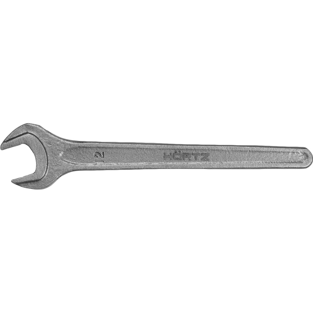 Изображение товара Гаечный рожковый ключ HORTZ односторонний 12 мм для профессионалов и дома