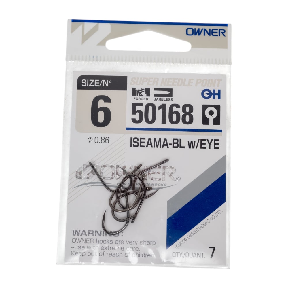Изображение товара Крепкий металлический крючок Spike Owner No06 50168 - 8 шт