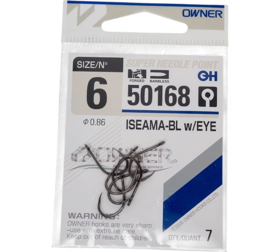 Изображение товара Крючок Spike Owner №06 50168