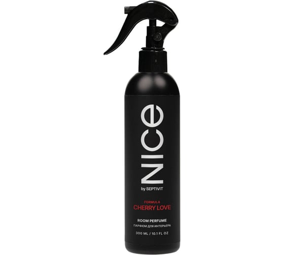 Изображение товара Освежитель воздуха, парфюм для дома и офиса ОФИСМАГ 300мл NICE by SEPTIVIT Cherry love, ш/к 00853 701077
