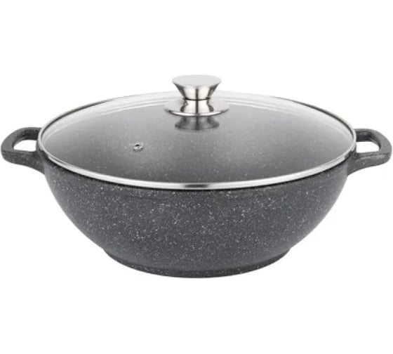 Изображение товара Казан Традиция готовить с любовью Кристалл литой, 28 см 4,0 л, стекло крышка ТКР0283И