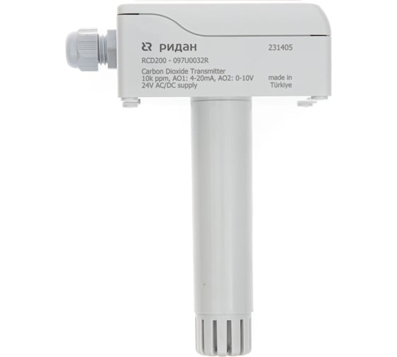 Изображение товара Датчик (преобразователь) Ридан CO2 канальный RCD200 097U0032R