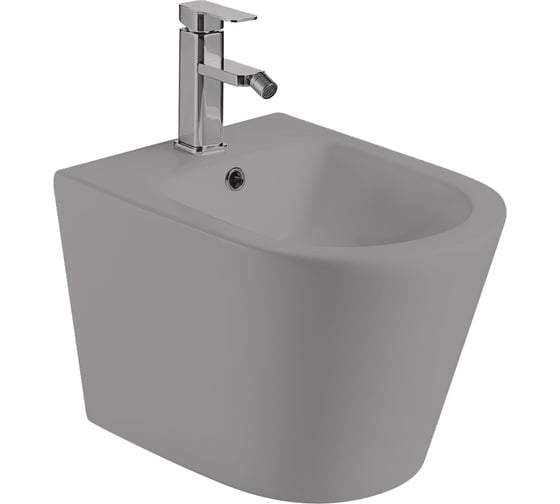 Изображение товара Подвесное биде WeltWasser WW SALZBACH серый матовый 005 MT-GR 10000003772
