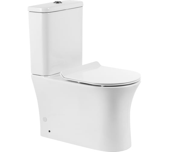 Изображение товара Чаша унитаза BelBagno ANCONA полное примыкание к стене, P-trap BB1224CPR-P