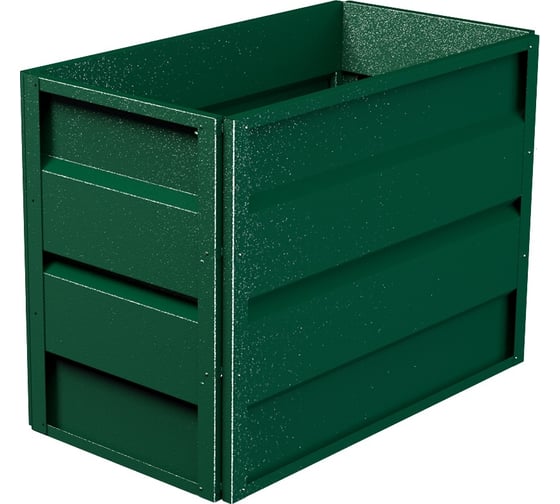 Изображение товара Готовая грядка Delta-Park GW 0.5х1 м, зеленая 30011_GW501Gr