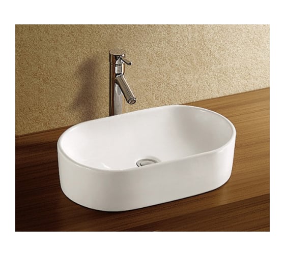 Изображение товара Накладная раковина WeltWasser WW ELBACH 520х330х130 1048 10000003860