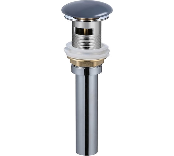 Изображение товара Донный клапан для раковины WeltWasser WW PP MT-GR серый матовый 10000003733