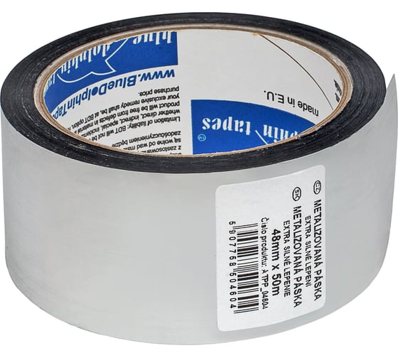 Изображение товара Металлизированная клейкая лента Blue Dolphin 48мм х 50м ATPP04604CZSK3