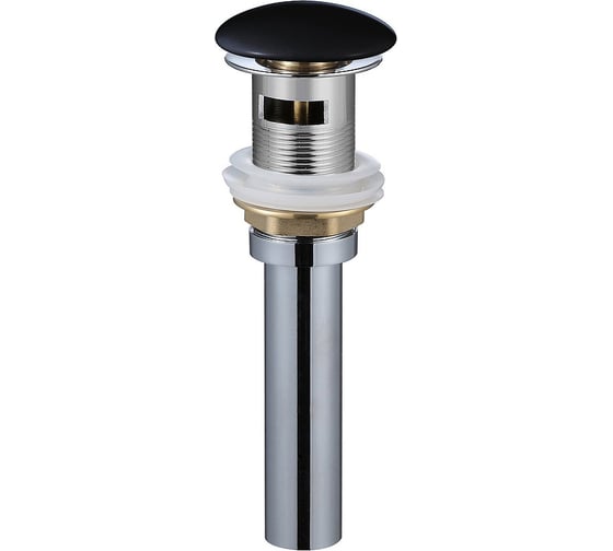 Изображение товара Донный клапан для раковины WeltWasser WW PP MT-BL черный матовый 10000003732