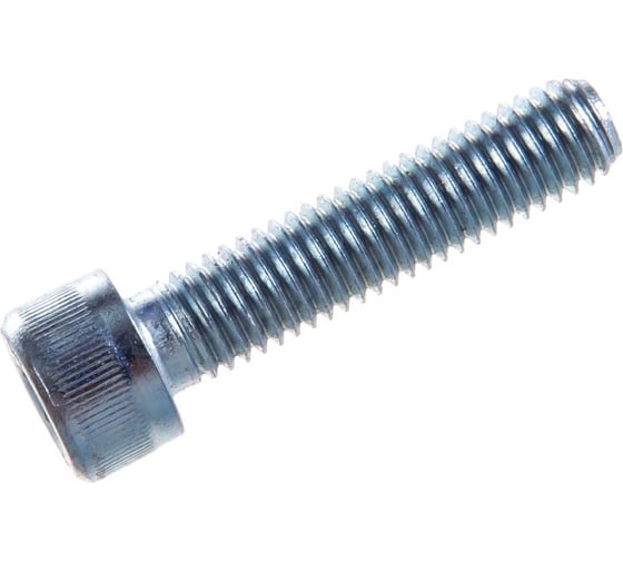 Изображение товара Винт Море-Метизов DIN 912 класс прочности 8.8 цинк M4x30 мм, 25 шт. VINT91288CM43025М