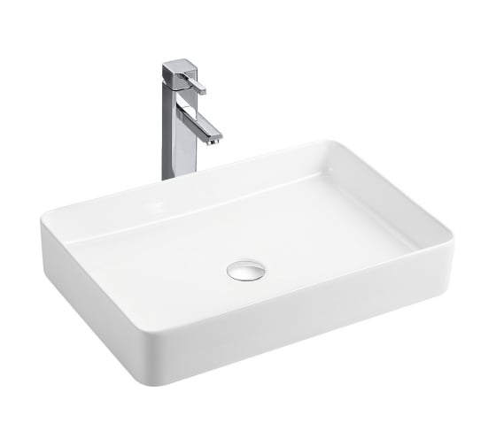 Изображение товара Накладная раковина WeltWasser WW ELBACH 600х405х110 2174 10000003843