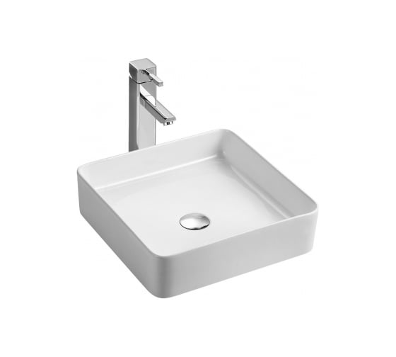 Изображение товара Накладная раковина WeltWasser WW ELBACH 400х400х110 2179 10000003844