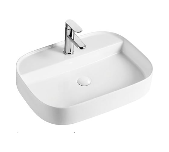 Изображение товара Накладная раковина WeltWasser WW ELBACH 610х450х120 2205 10000003826