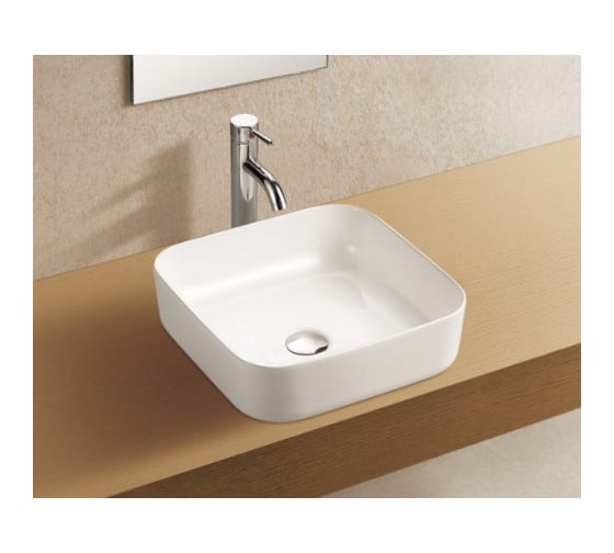 Изображение товара Накладная раковина WeltWasser WW ELBACH 390х390х130 2196 10000003840