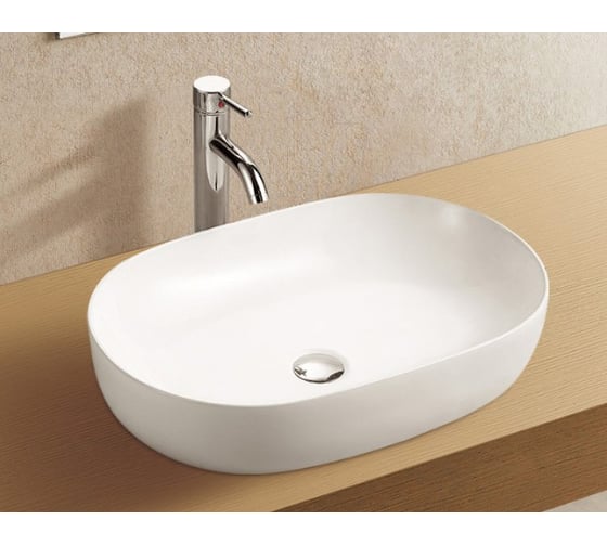 Изображение товара Накладная раковина WeltWasser WW ELBACH 600х415х140 2192 10000003859