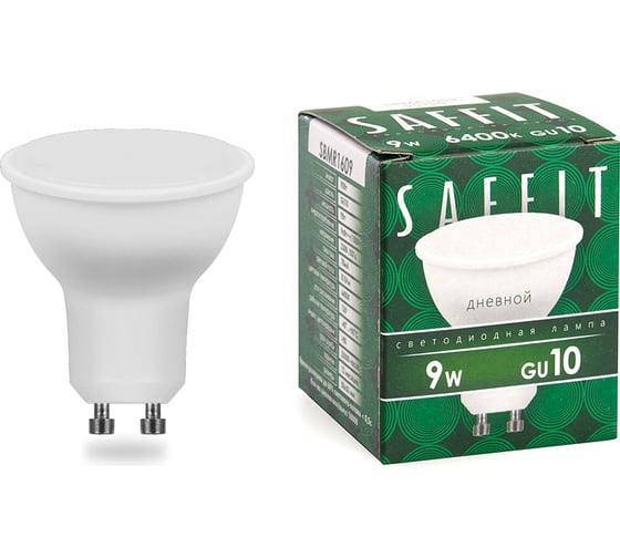 Изображение товара Светодиодная лампа SAFFIT SBMR1609 9W GU10 6400K 230V MR16 55150