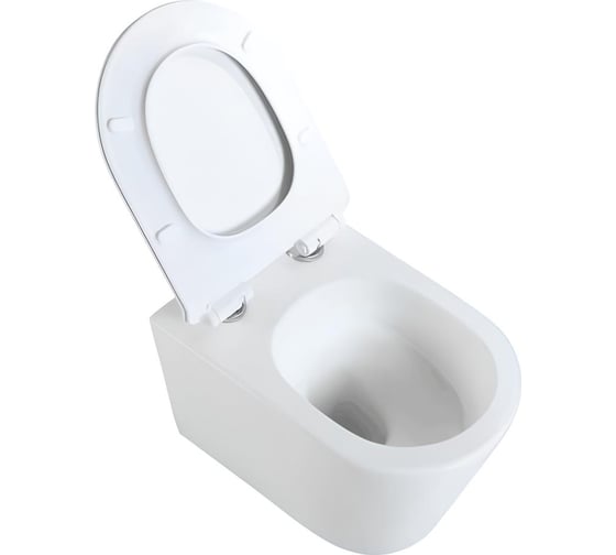 Изображение товара Унитаз подвесной Selena Circulo б/о, в/к, дюропласт, микролифт C001WGT 123-1092