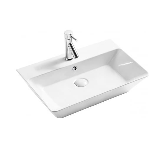 Изображение товара Накладная раковина WeltWasser WW ELBACH 600х420х140 2253 10000003835