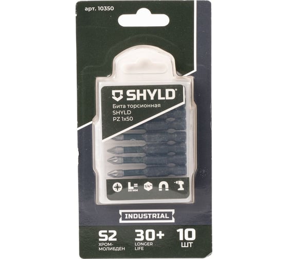 Изображение товара Торсионная бита SHYLD PZ1x50 (10шт.) 6691374