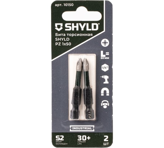 Изображение товара Торсионная бита SHYLD PZ1x50 (2шт.) 6691357