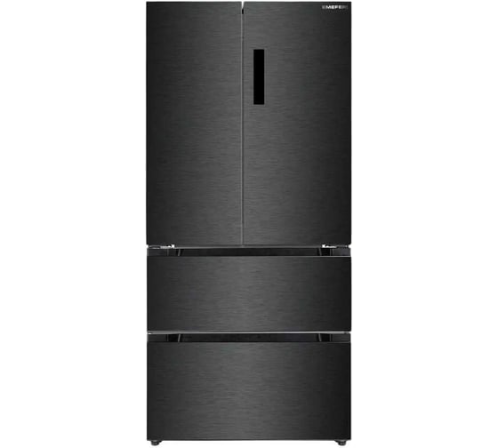 Изображение товара Холодильник отдельностоящий с инвертором MEFERI MFR83BLACK IX TOTAL NO FROST FRENCH DOOR COMFORT МФ-00001028