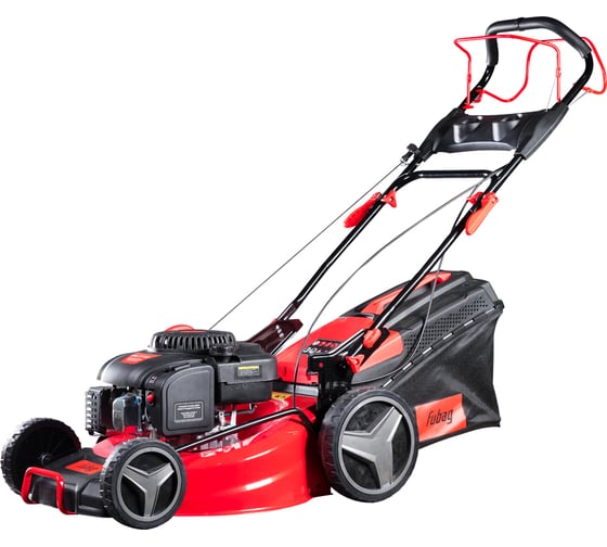 Изображение товара Бензиновая самоходная газонокосилка FUBAG FPL 53 SMF с функцией вертикального хранения 46283