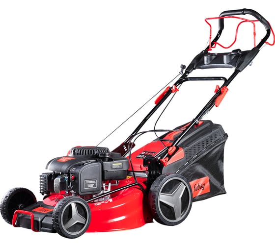Изображение товара Бензиновая самоходная газонокосилка FUBAG FPL 53 SMVF с регулировкой скорости и функцией вертикального хранения 46284