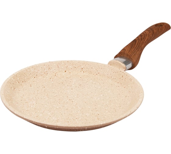 Изображение товара Блинница Традиция готовить с любовью антипригарное покрытие, литая, 22 см, Миндаль ТМИ6221И