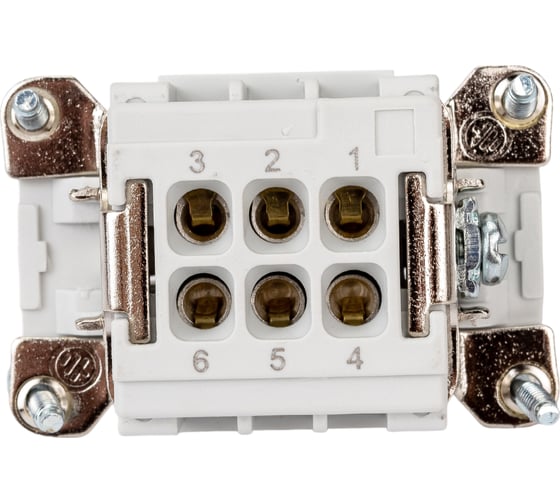 Изображение товара Гнездо Emas 6 полюсов, 16А EB006CP00