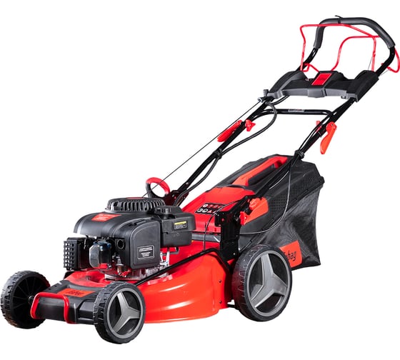 Изображение товара Бензиновая самоходная газонокосилка FUBAG FPL 53 SMF ES с электростартером и функцией вертикального хранения 46285