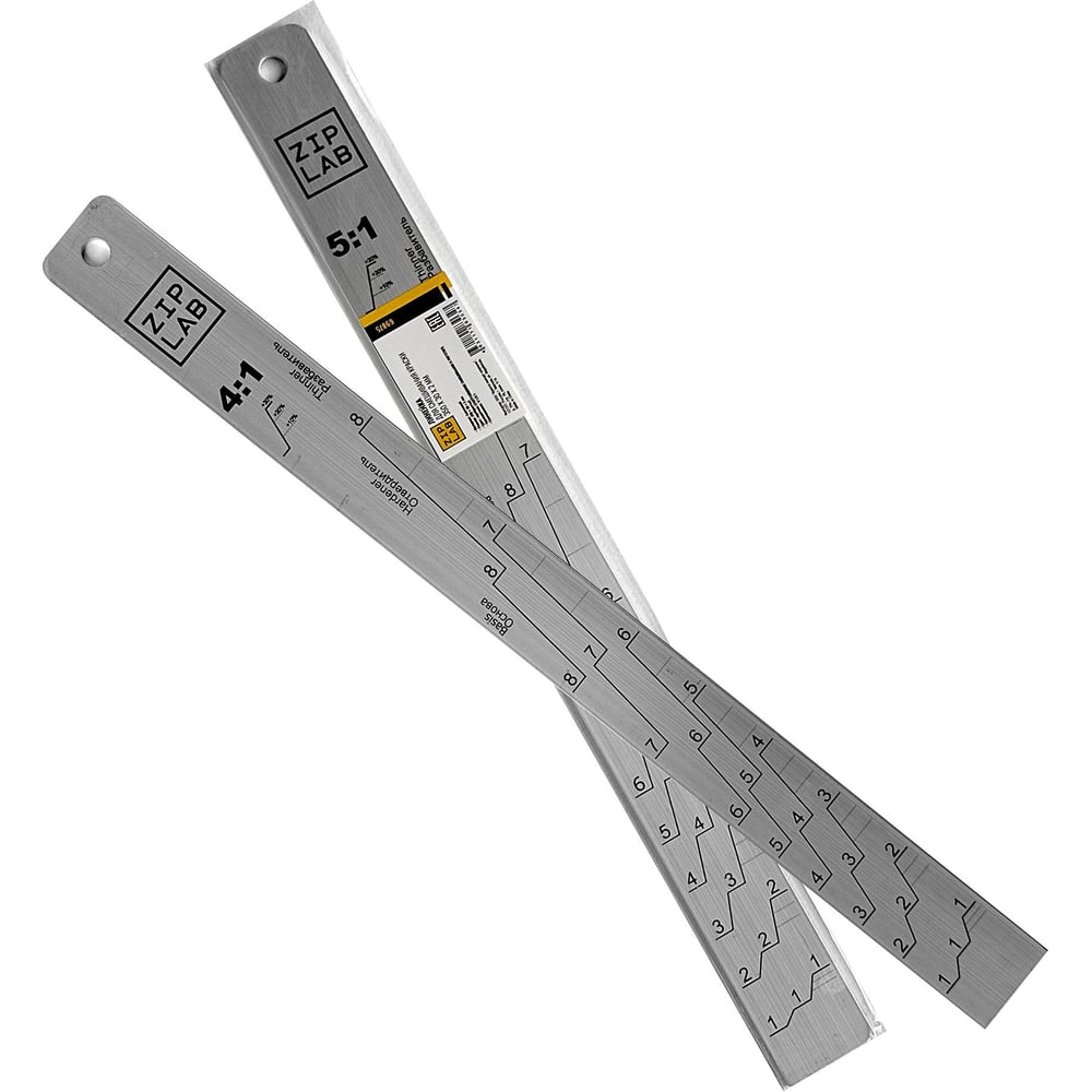 Изображение товара Линейка ZIPLAB для смешивания краски 350х30 мм 69875