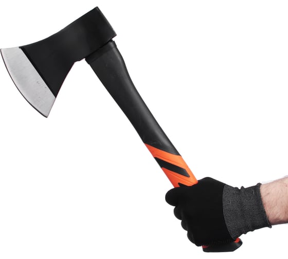 Изображение товара Кованый топор с фибергласовой двухкомпонентной ручкой ЕРМАК 1000 г 662-430