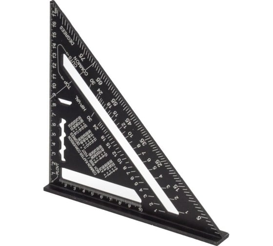 Изображение товара Угольник Pobedit Свенсона 180 мм, черный 6038718