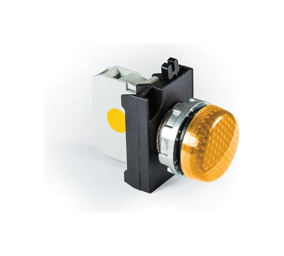 Изображение товара Сигнальная арматура Emas желтая со светодиодом 12-30 В перем. и пост. тока CM080XS