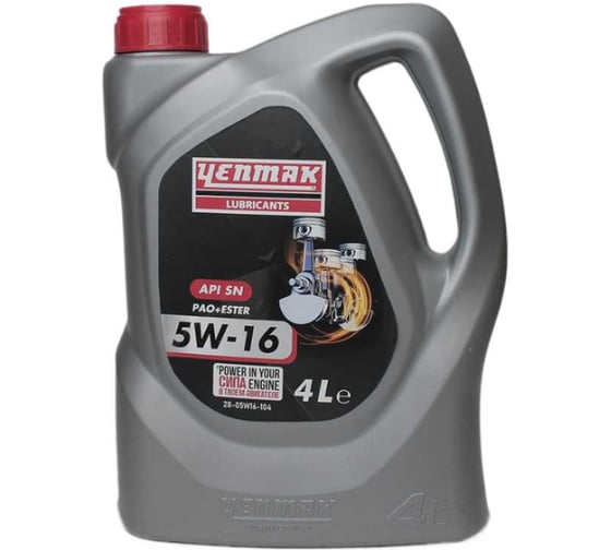 Изображение товара Масло моторное синтетическое YENMAK 5W16 API SN | Mitsubishi Dia Queen ECO Plus 4L 28-05W16-104
