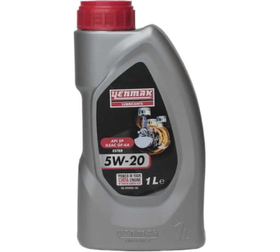 Изображение товара Масло моторное синтетическое YENMAK 5W20 ILSAC GF-6A | API SP | ACEA A3/B4 1L 28-05W 20-101 28-05W20-101
