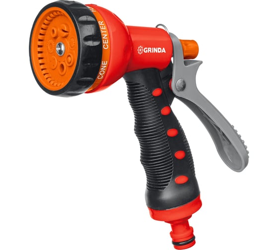 Изображение товара Пластиковый поливочный пистолет GRINDA T-7 7 режимов 8-427185