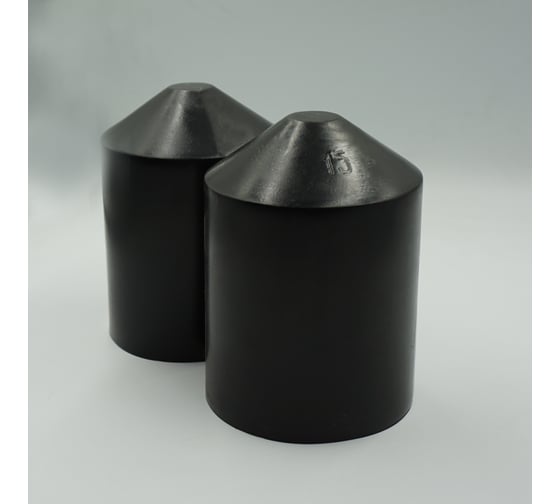 Изображение товара Кабельный термоусаживаемый оконцеватель капа Мемотерм-ММ ОКТ 90/45-110 черный 50 шт 005