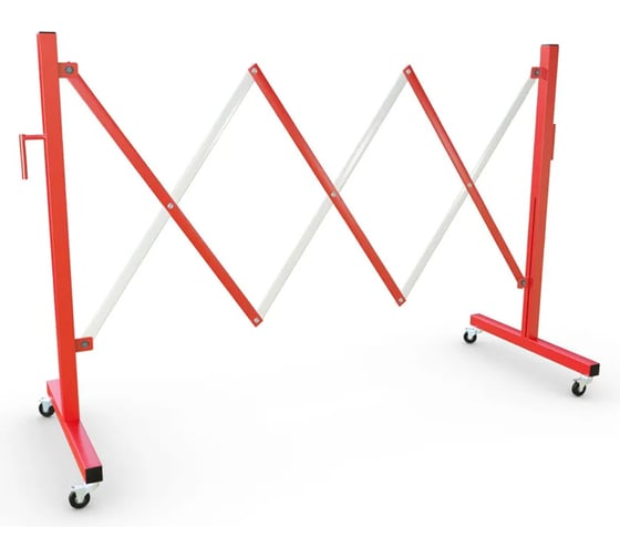 Изображение товара Ограждение раздвижное металлическое ООО ОПТИМА СЕРВИС передвижное гармошка барьер 2 м 00-00039251