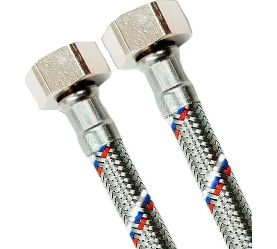 Изображение товара Гибкая подводка для воды РОСТерм, 1/2 ВР, 150см 150FLX12INT