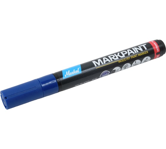 Изображение товара Маркер-краска по металлу Markal Markpaint, синий 97524