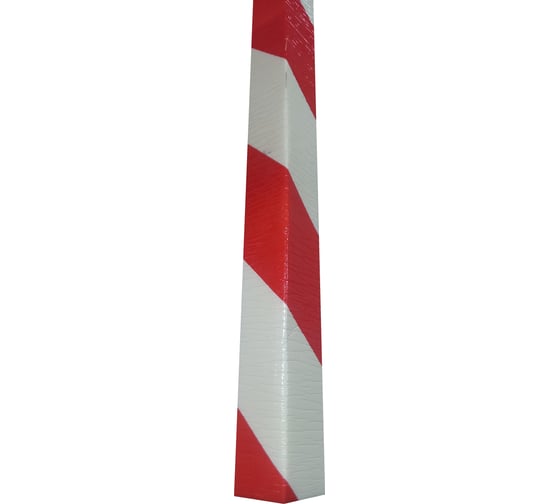 Изображение товара Профиль защитный сигнальный П-МАТ  тип E 8/42 к/б 1 м. 5 шт E8/1/100/42AR