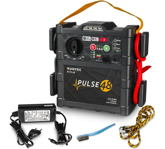 Изображение товара Пусковое устройство Runtec Pulse 48 12/24 В,2400/1600 A RT-PL48