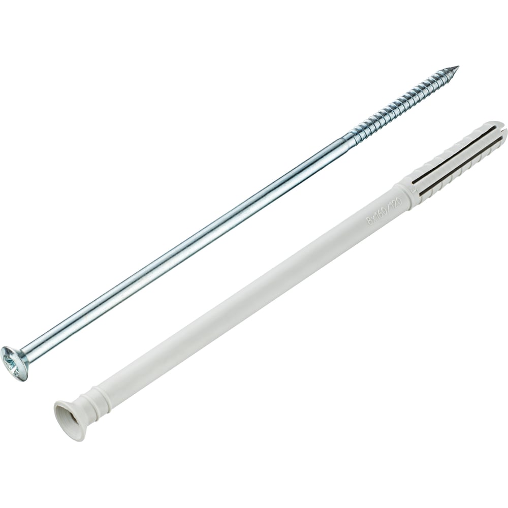 Изображение товара Дюбель-гвоздь Tecfi YZ потайн. манжета, нейлон, 8x160, 50 шт. пакет 148872