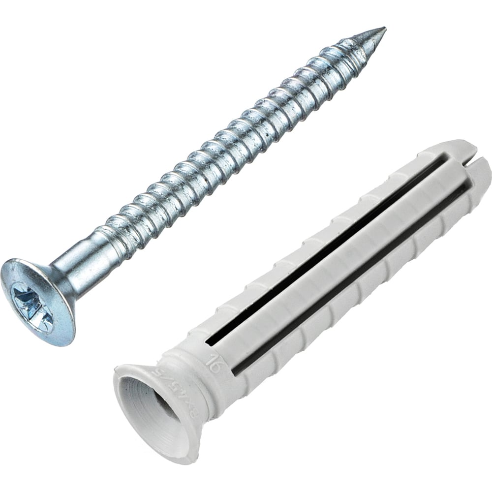 Изображение товара Дюбель-гвоздь Tecfi YZ потайная манжета 8x45 100 шт. для надежных креплений