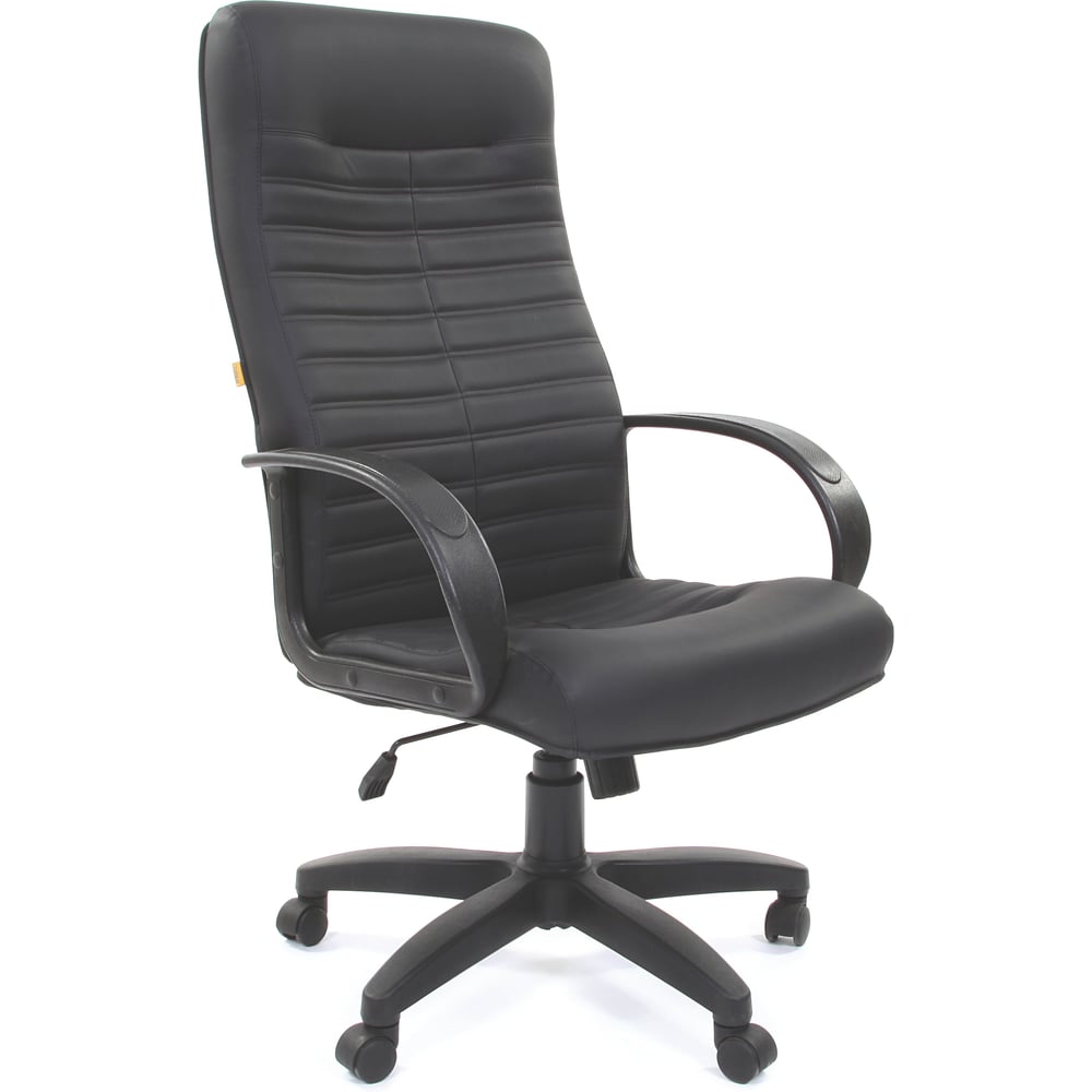 Изображение товара Компьютерное кресло CHAIRMAN 480 LT экопремиум черное комфортное регулируемое