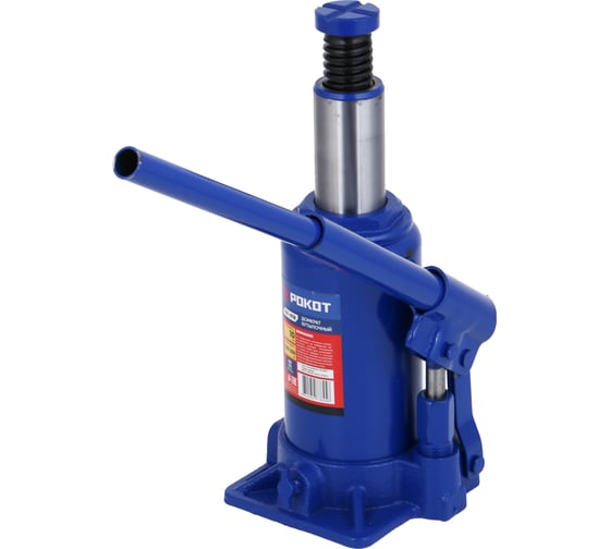 Изображение товара Домкрат бутылочный РОКОТ 10т, 190-360 мм 741-018